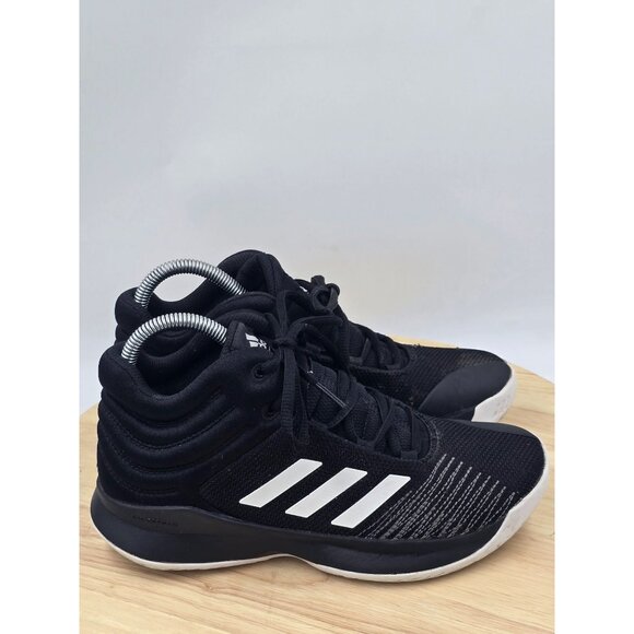 Adidas Boy's Pro Spark Basketball Shoes AH2644 Size 5 - Picture 1 of 8